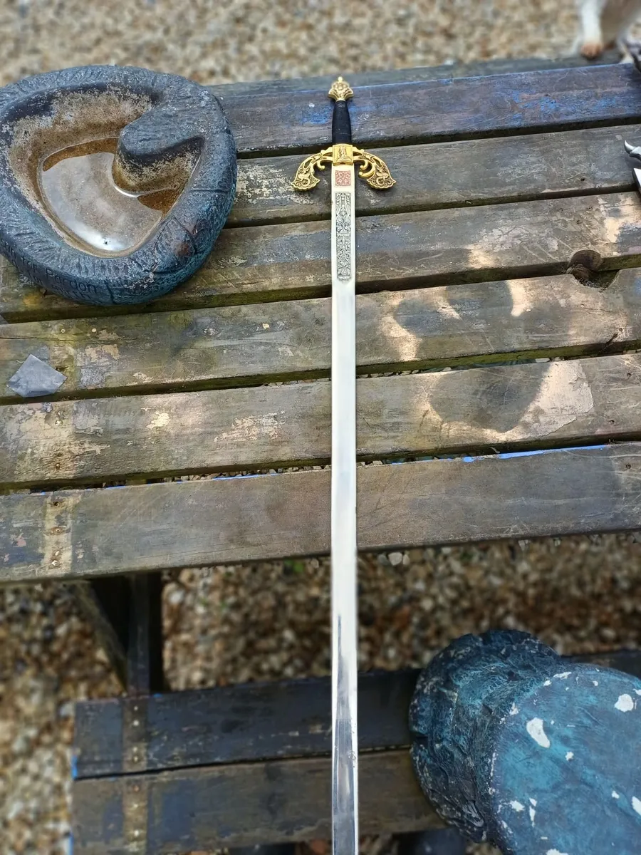 Vintage Spanish Toledo Sword - Image 1