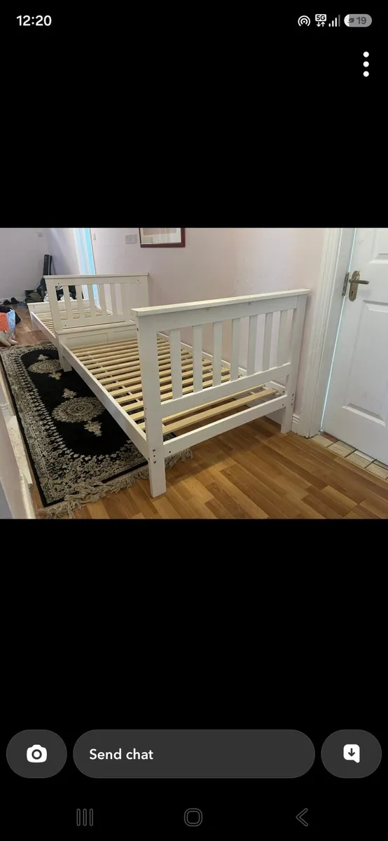 SOLID WOOD TWIN BEDS SINGLE - Image 4