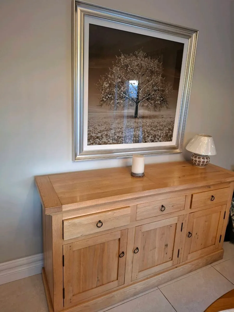 Solid Oak Sideboard - Image 2