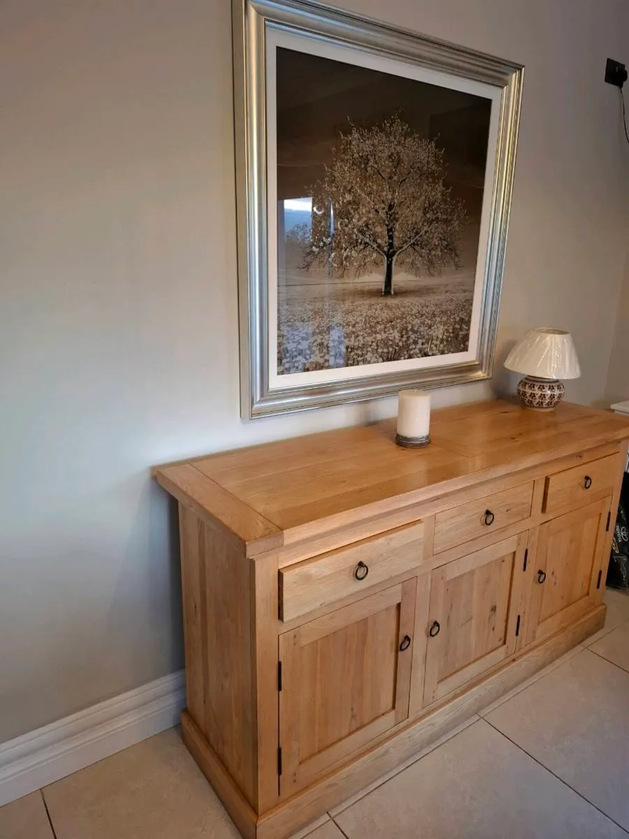 Solid Oak Sideboard - Image 3