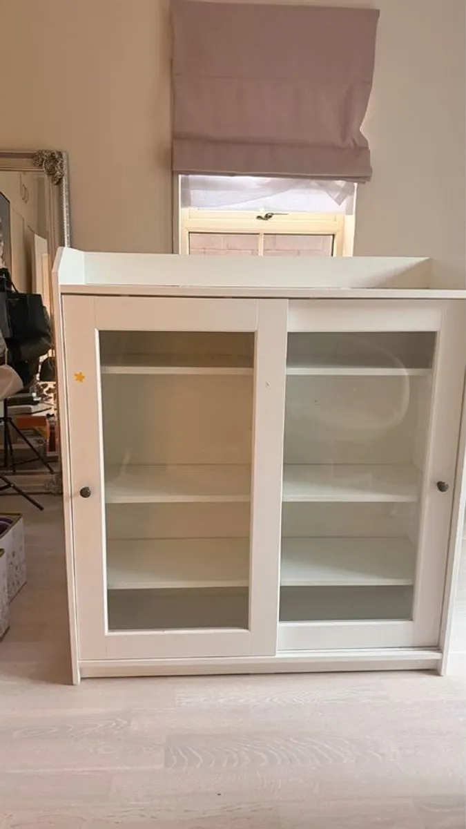 Glass-Door Cabinet - Image 1