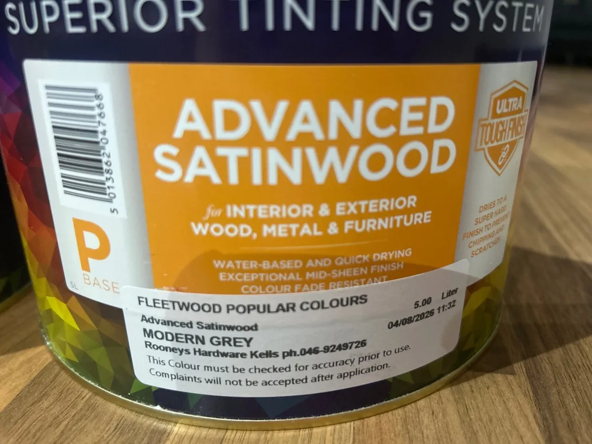 Exterior & Interior 5L Paint - Modern Grey - Image 2