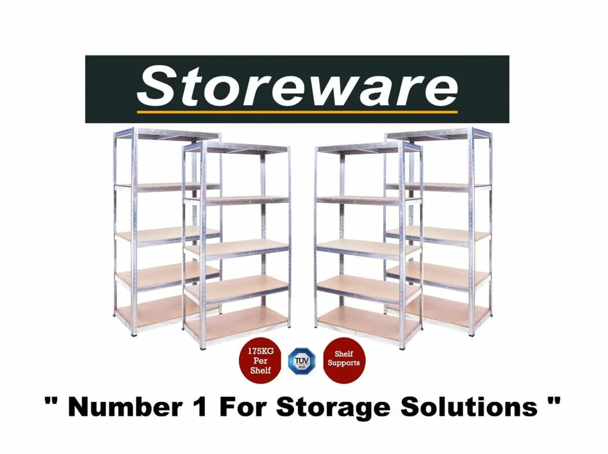 Boltless Shelving Bays Sheds Garages Shop - Image 4
