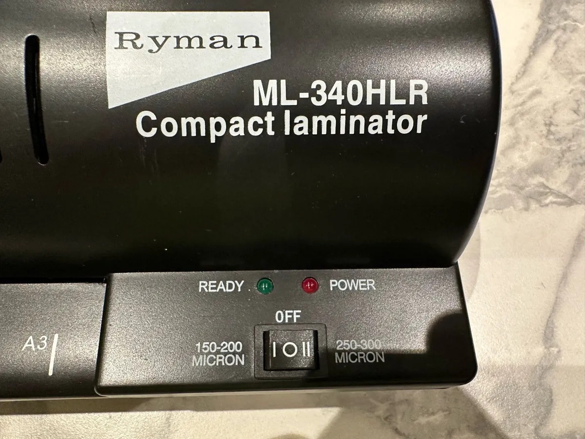 Ryman A3 ML-340HLR Laminator - Image 2