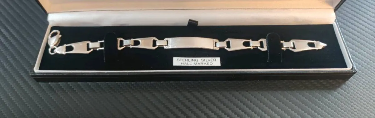 Sterling silver bracelet - Image 1