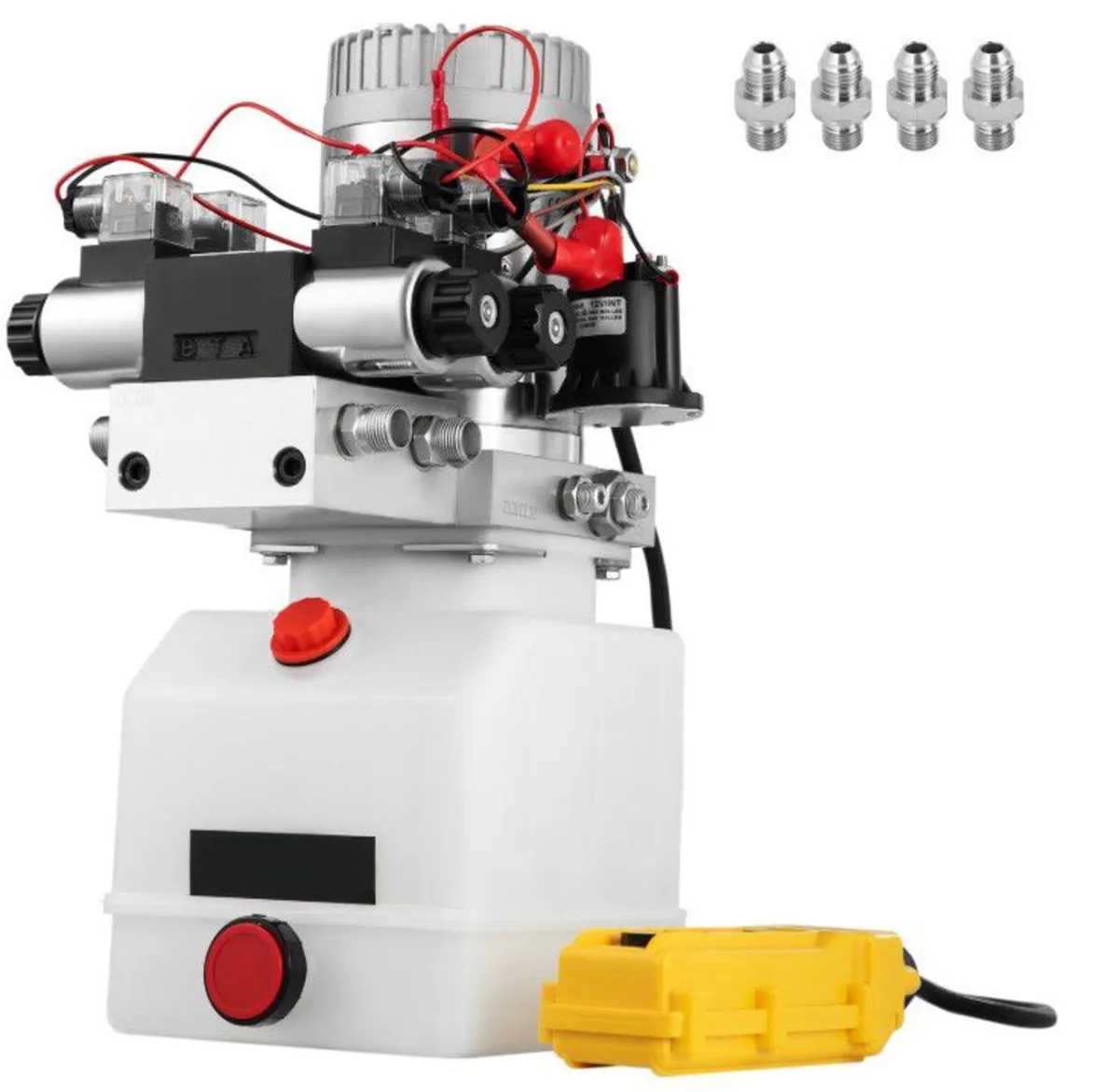 4.5 Quart Double Acting Hydraulic Pump 12V DC 4.5L - Image 1