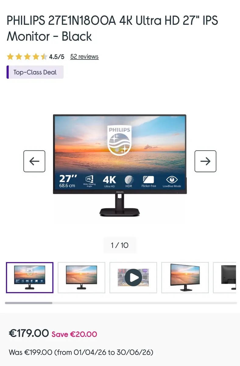 Philips Monitor - Image 1