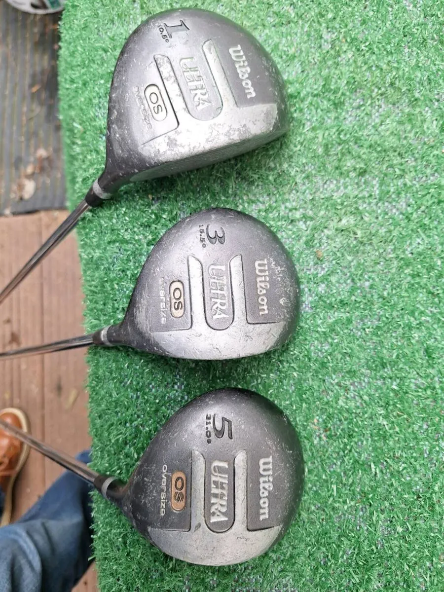 Golf clubs, Wilson, full set and bag - Image 4