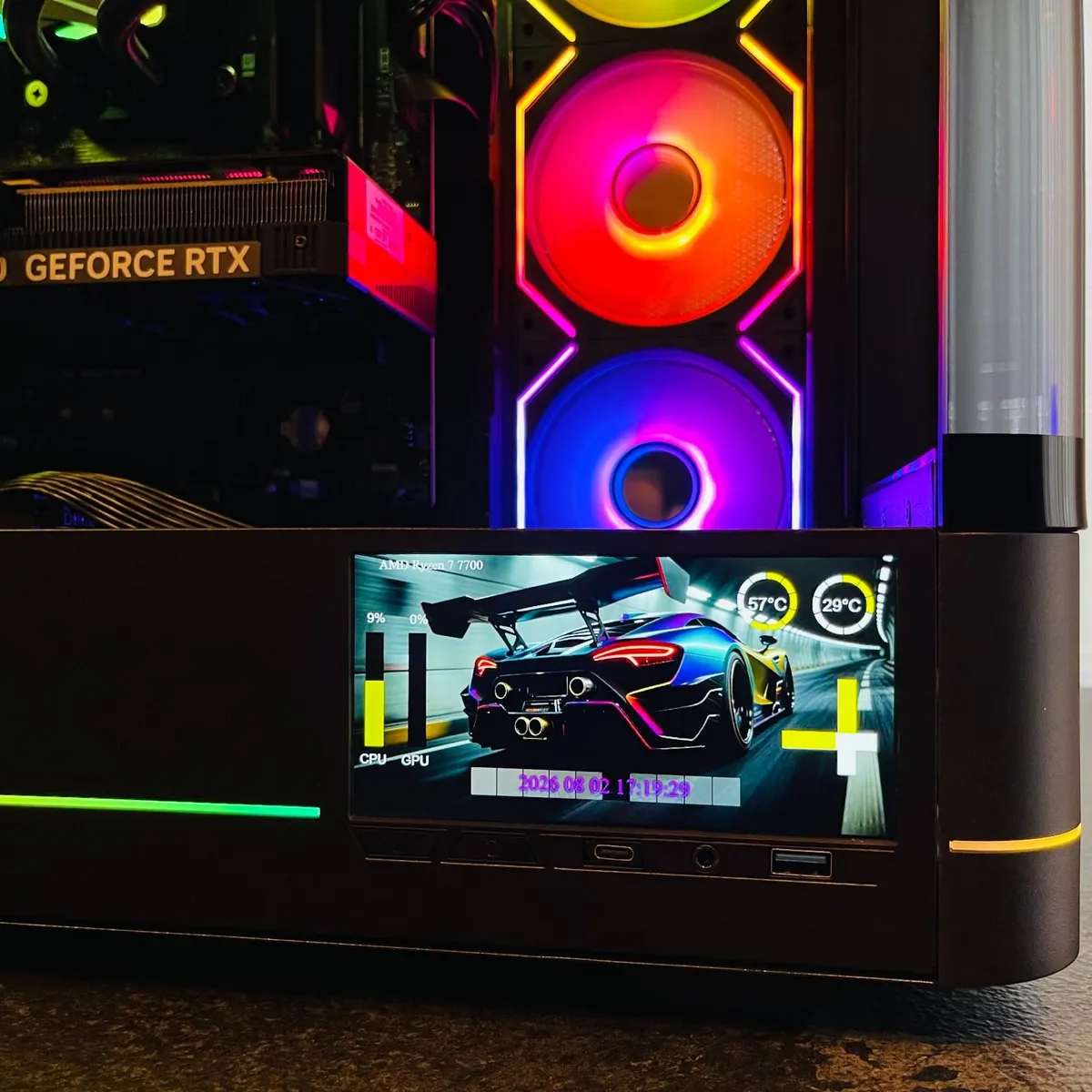 PC Gaming AMD Ryzen 7 7700, RTX 5060 Ti, 32GB DDR5 - Image 3