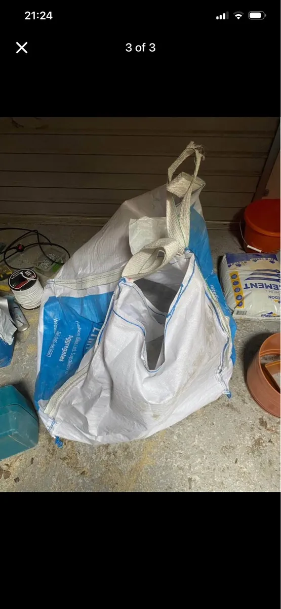 Large 1 tonne canvas builders sack - Image 1