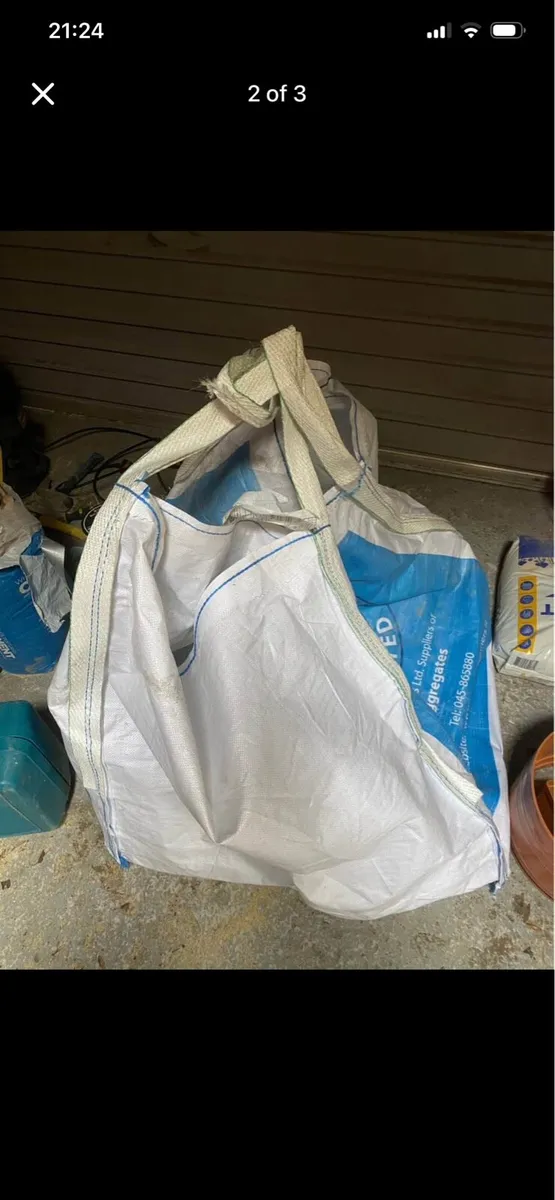 Large 1 tonne canvas builders sack - Image 2