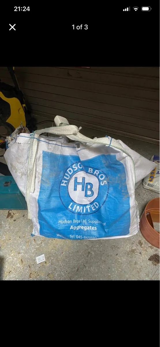 Large 1 tonne canvas builders sack - Image 3