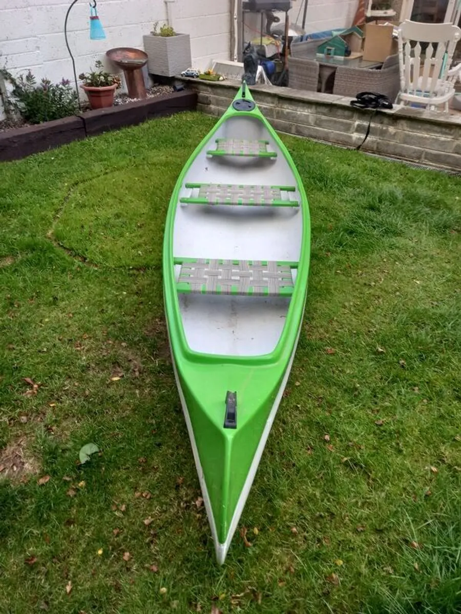 13ft fibreglass canoe - Image 2