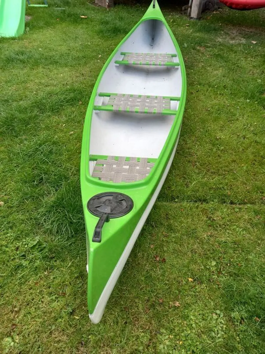 13ft fibreglass canoe - Image 4