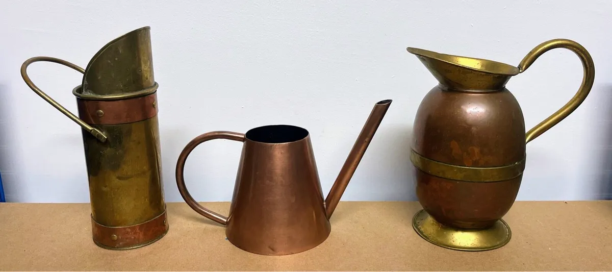 Vintage copper collection