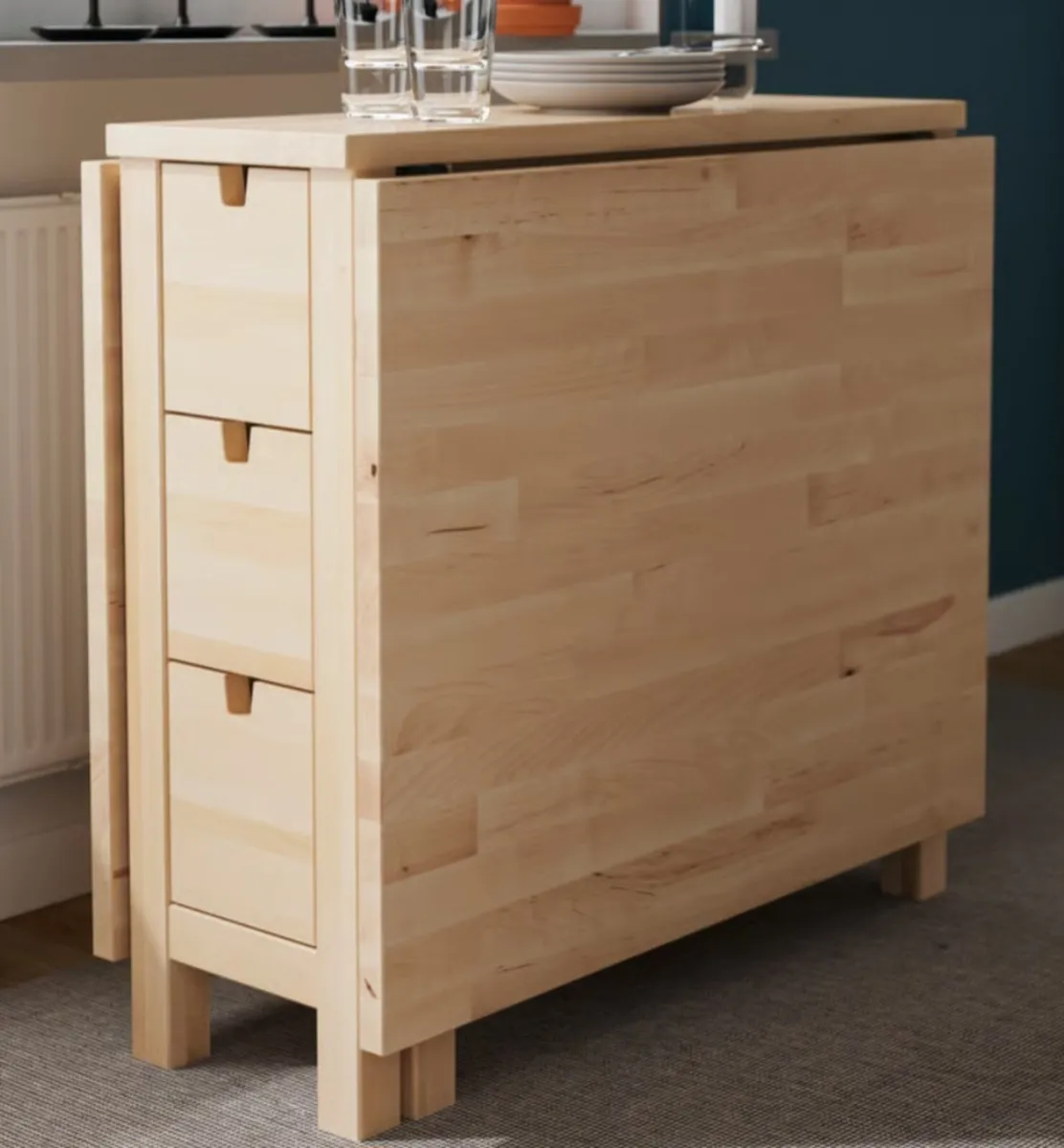 Folding gateleg NORDEN IKEA table - Image 3