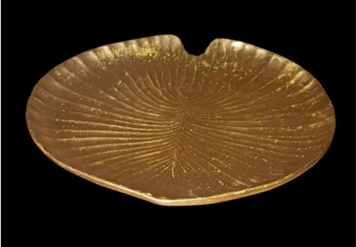 Vintage Harrods Ceramic 'Rio' Leaf Dish–Large 15" - Image 3