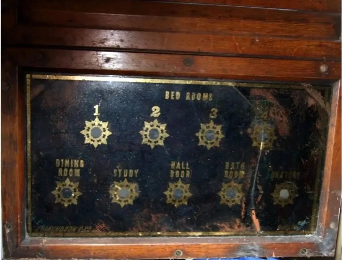 Antique Butler / Servants Bell Indicator Box - Image 4
