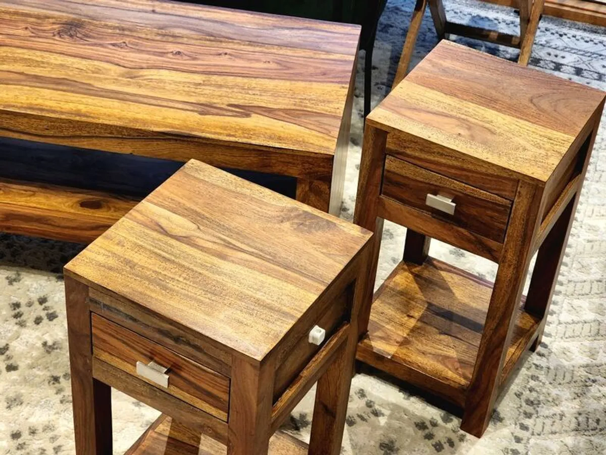 Coffee Table + 2 Matching Side Tables | Excellent Condition - Image 4