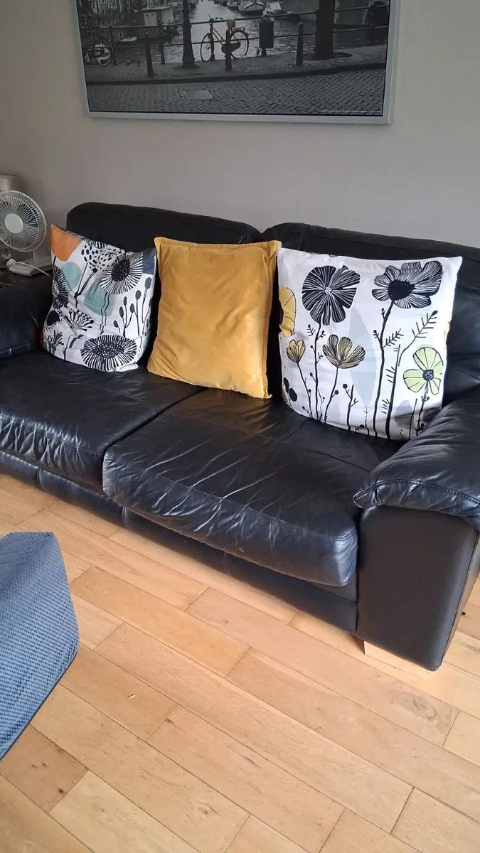 Leather sofa - Image 3