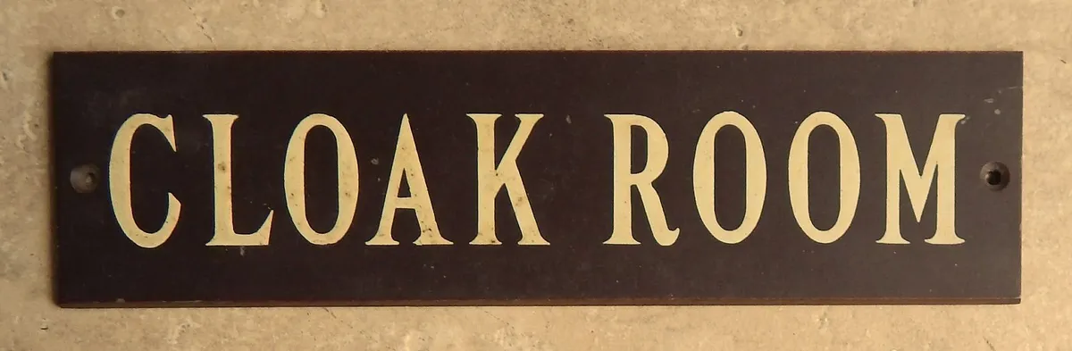 Selection of Small Vintage Bakelite Door Plaques - Image 2
