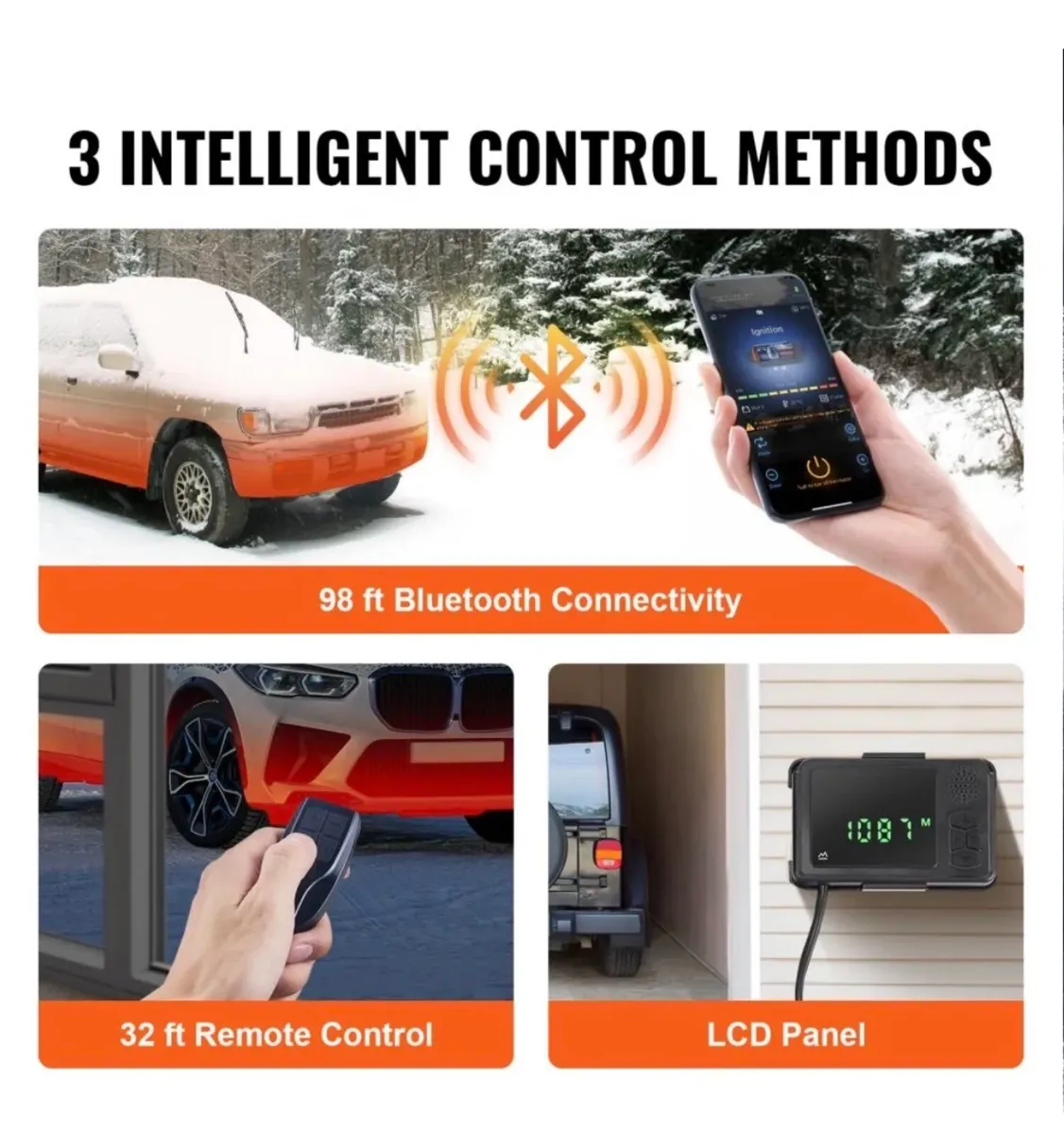 Bluetooth App Control Diesel Air Heater, 12V 2KW - Image 4