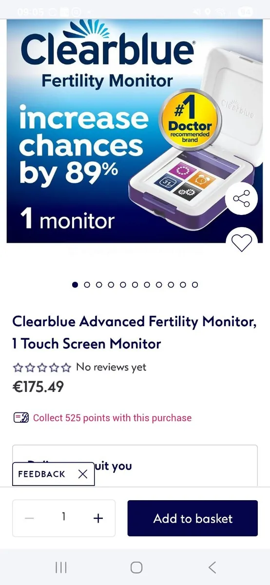 Clearblue Advanced Fertility Monitor - Image 3