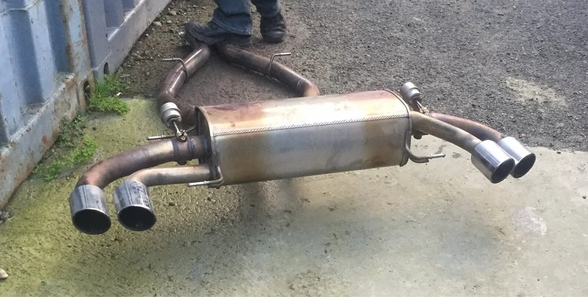 Alfa Romeo Giulia QV 2.9 exhaust 156 V6 Exhaust - Image 2