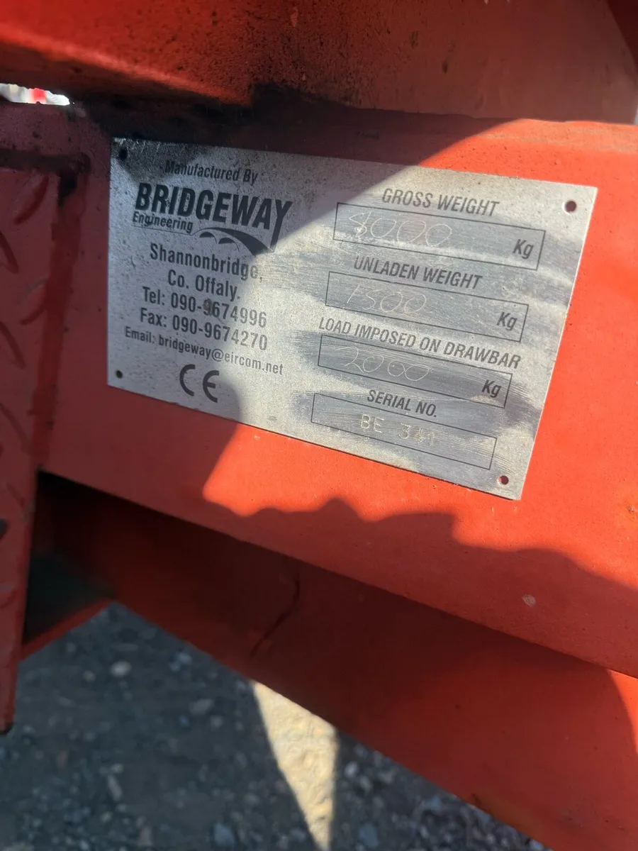 Bridgeway tipping trailer - Image 2