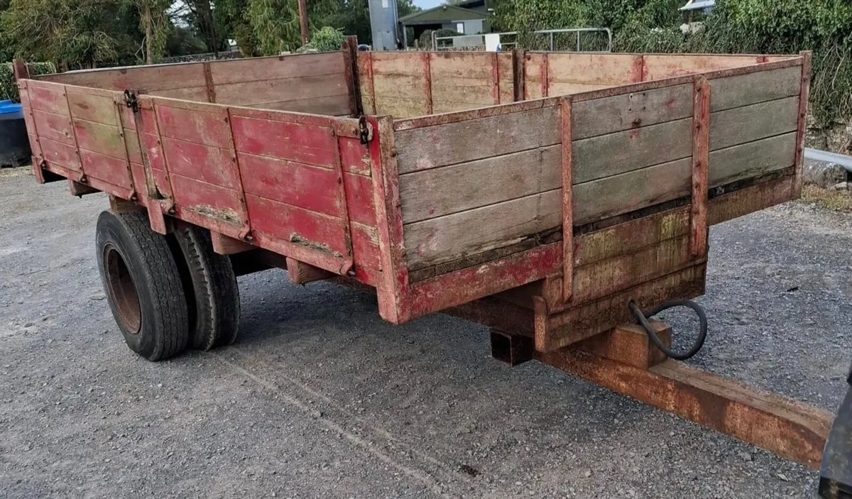 Tipping Silage Trailer - Image 1