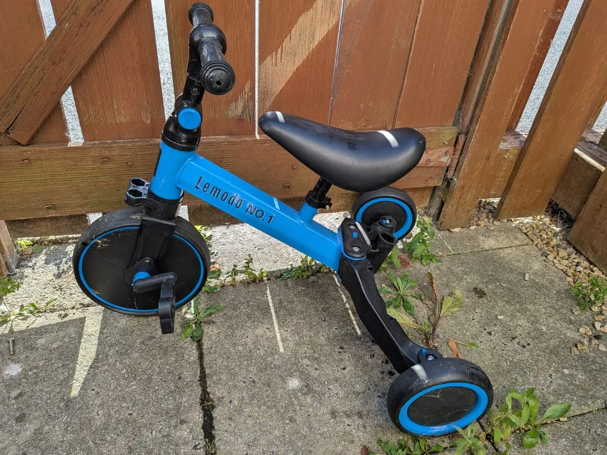 No.1 Trike/Balance bicycle & many baby items - Image 1