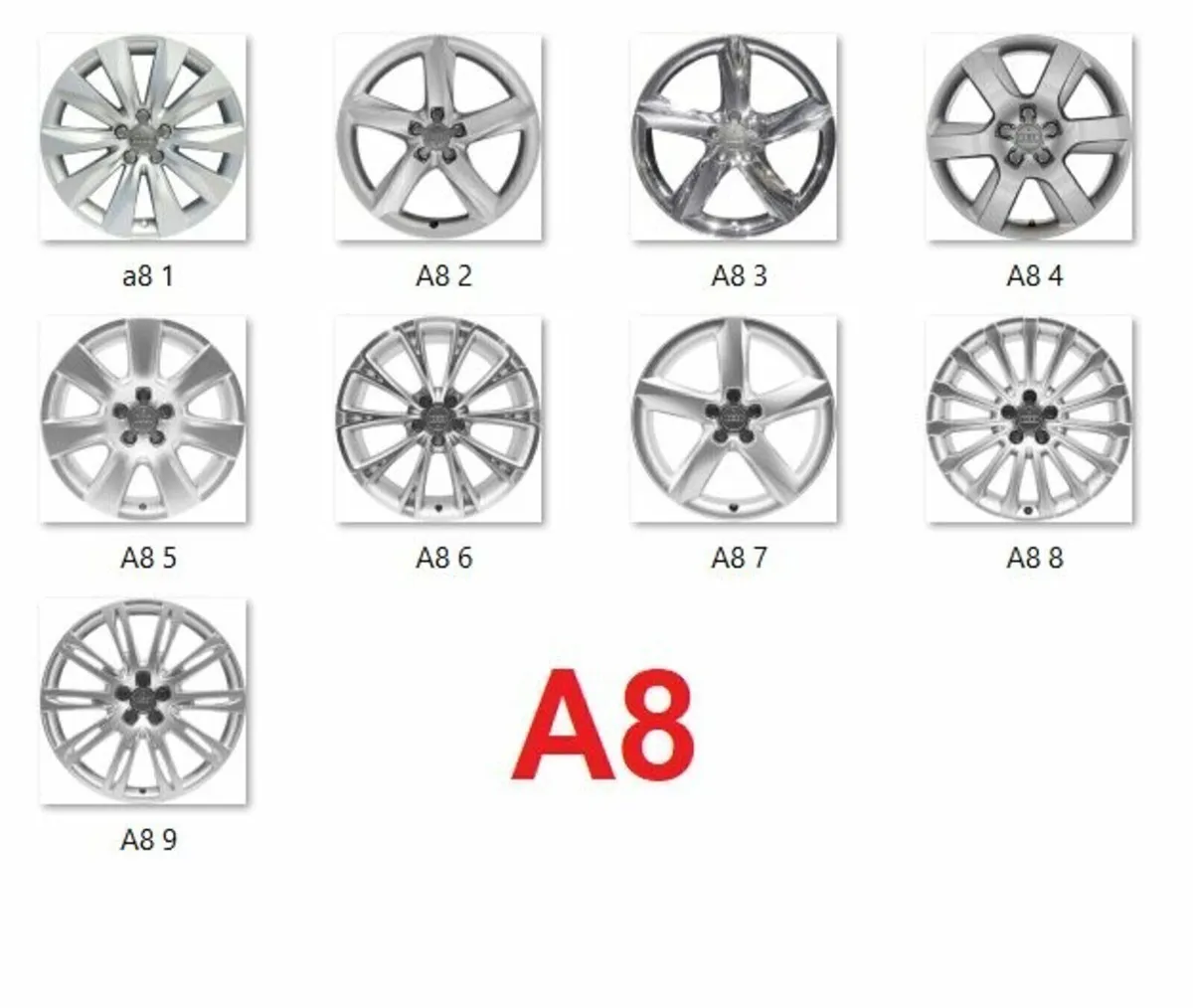 2 x Audi A4, A5, A6, A7 Star Cap - Delivery - Image 3