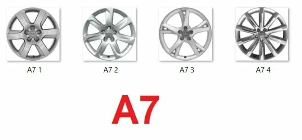 2 x Audi A4, A5, A6, A7 Star Cap - Delivery - Image 2