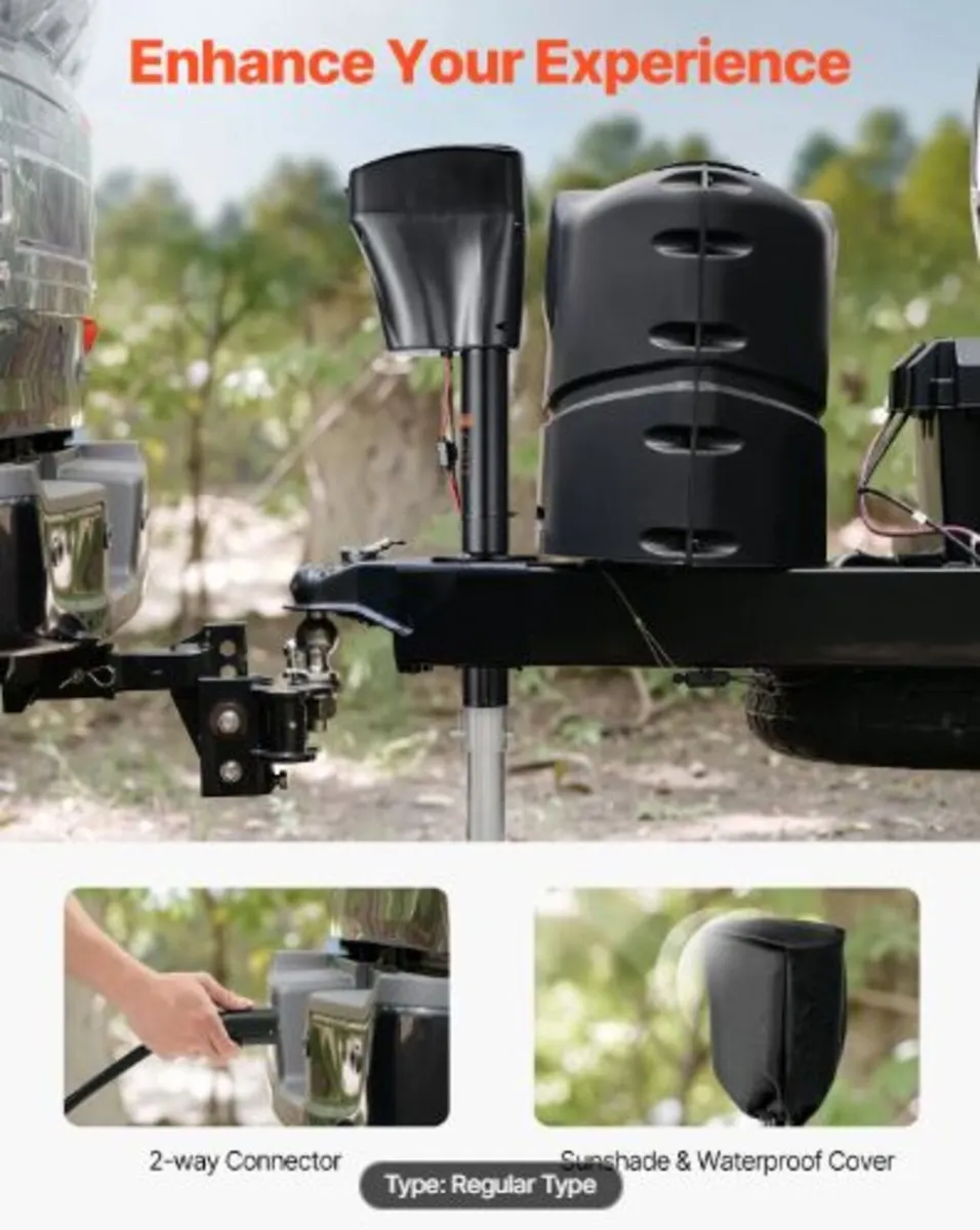 Electric Trailer Jack, 5000 lbs, Heavy Duty RV - Image 2