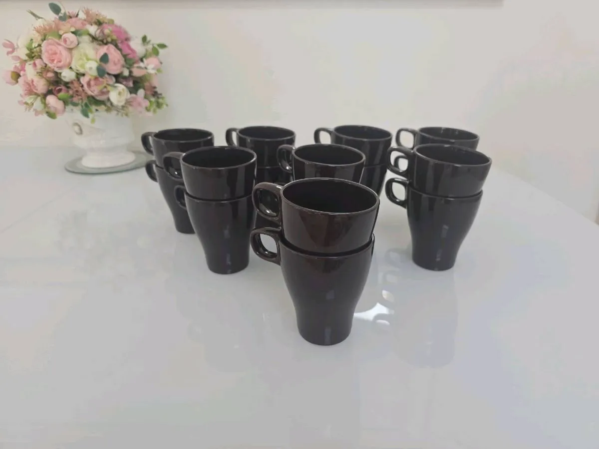 IKEA Coffee Cups / Mugs – 16 Pieces - Image 1
