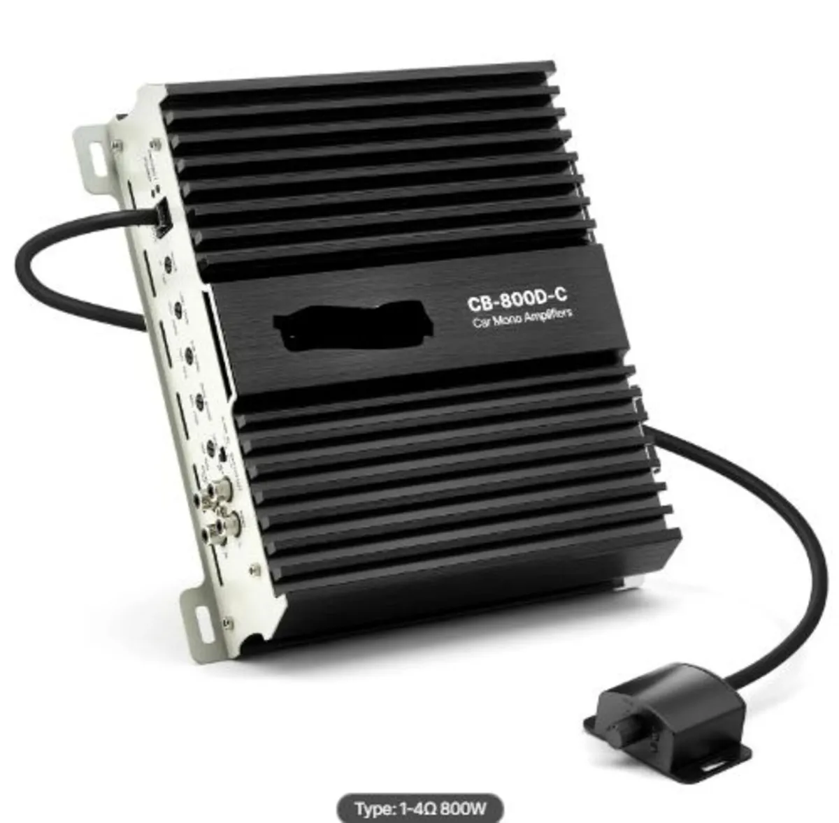 Monoblock Car Amplifier, 800W RMS MAX, 1/2/4 Ohm - Image 1