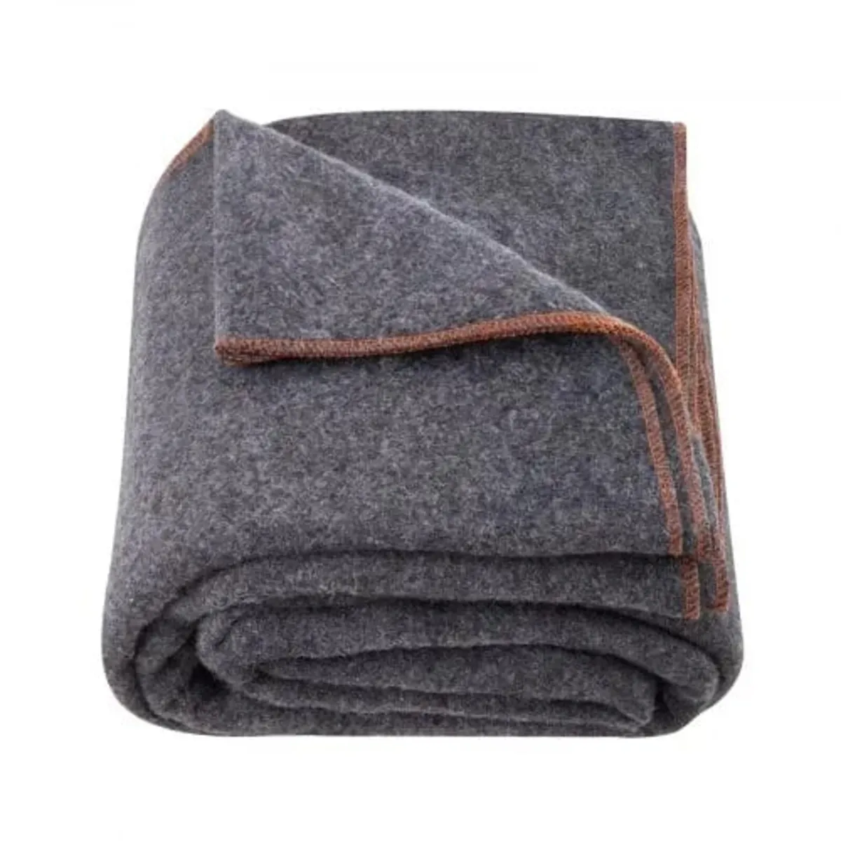 Wool Camping Blanket 1,62x2,23m / 64" x 88" Warm f - Image 1