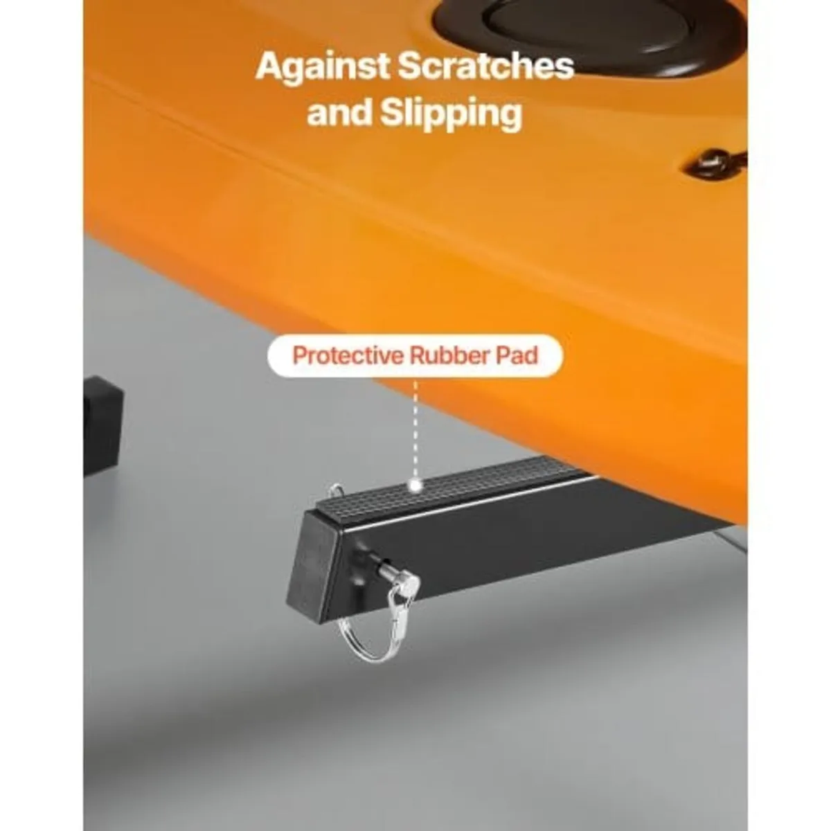 Kayak Storage Rack for 6 Kayaks, Holds 180 kg, Hea - Image 3