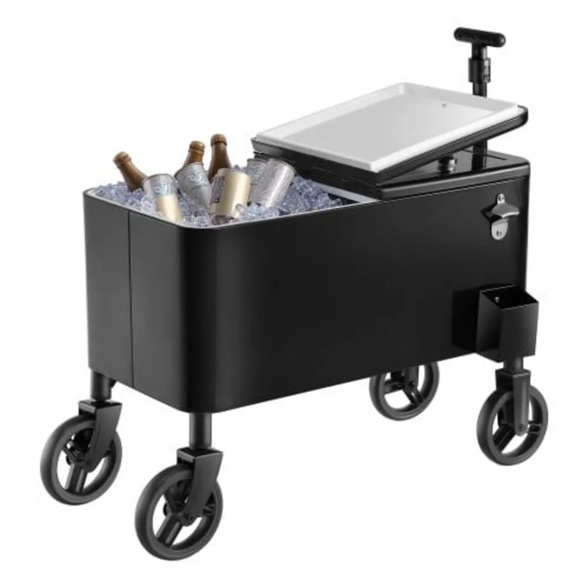 75.71 L Rolling Ice Chest Cart, with 2-Stage Teles - Image 1