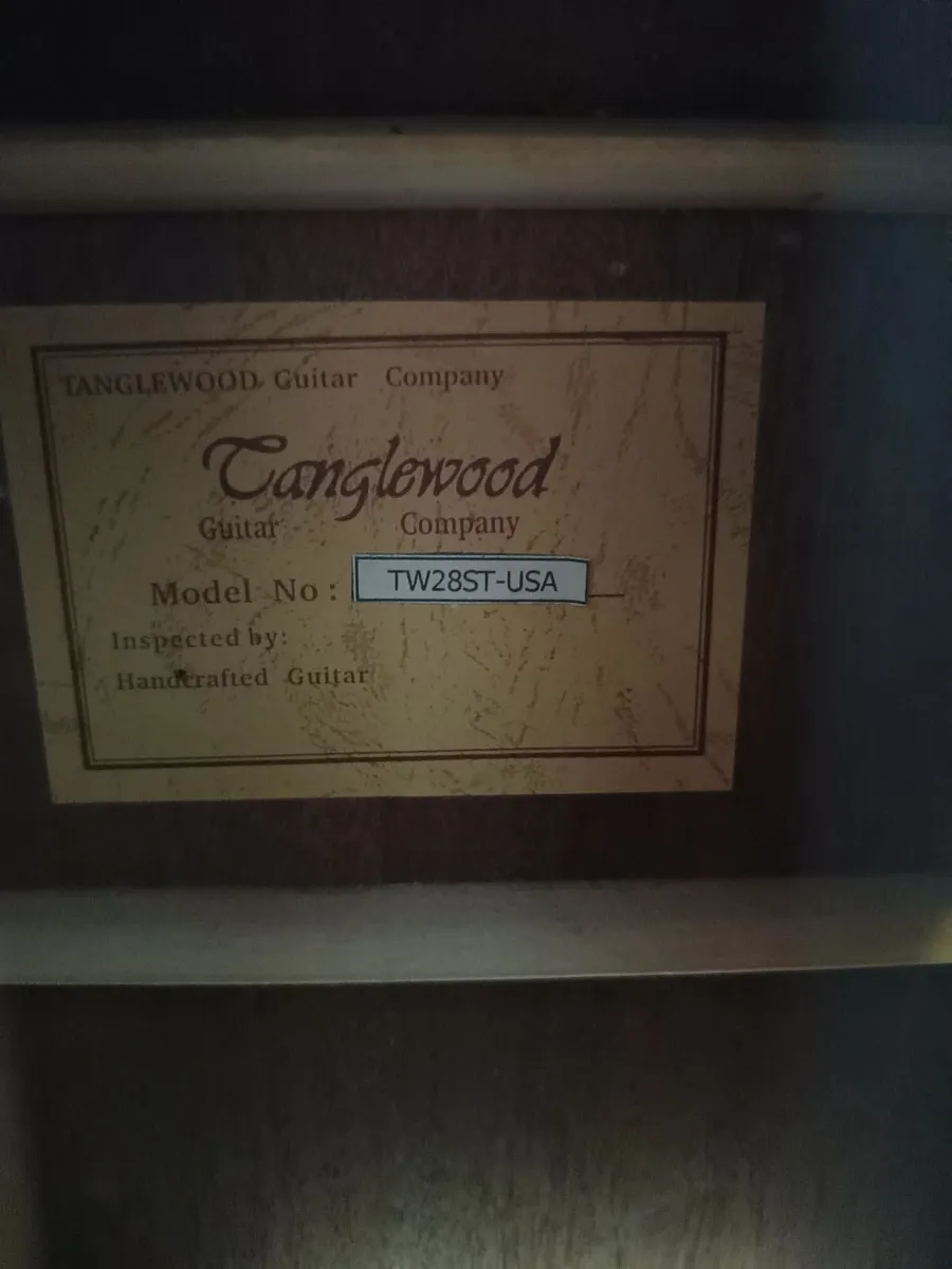 Tanglewood Acoustic Guitar - Image 3