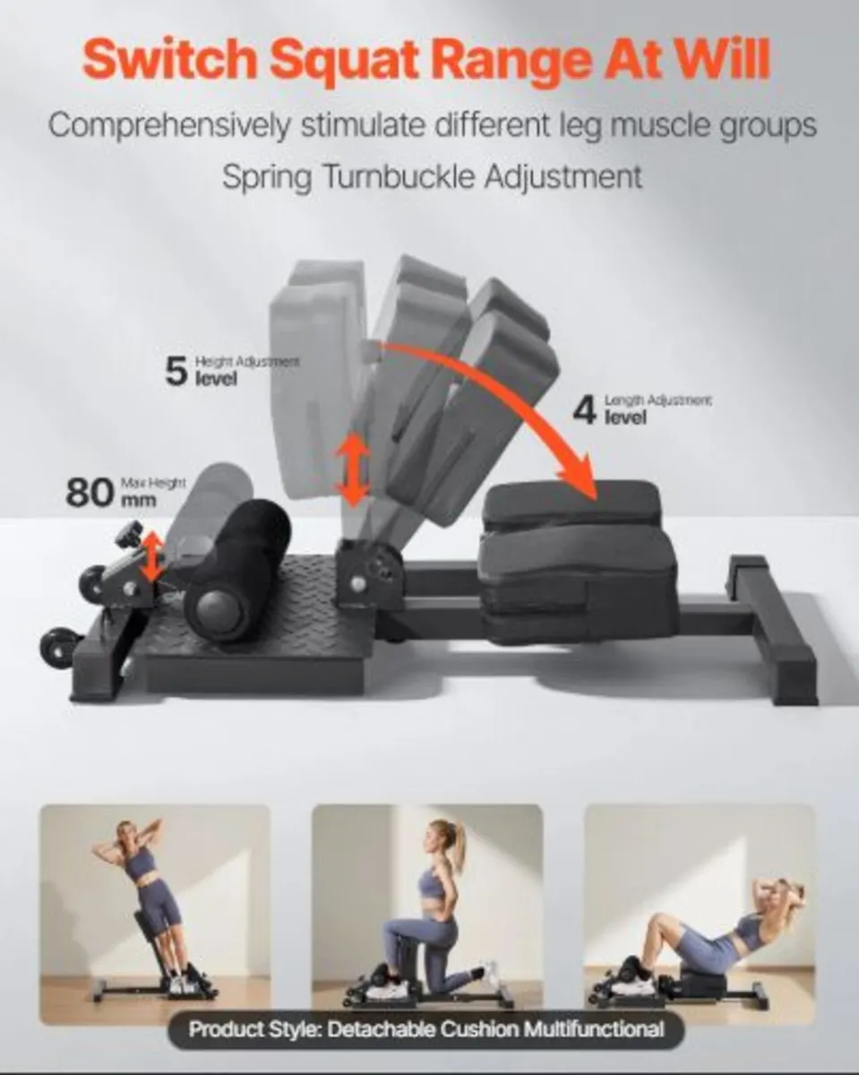 Sissy Squat Machine, Multi-Function Deep Sissy - Image 3