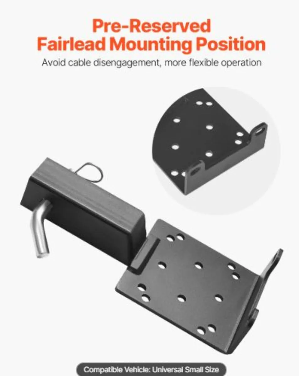 Winch Mount, 3600 lbs / 1633 kg Load Capacity, - Image 3