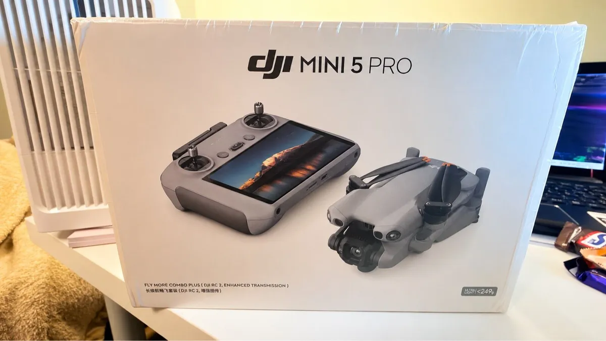 DJI Mini 5 Pro Fly More Combo Plus RC-2 Brand New - Image 1