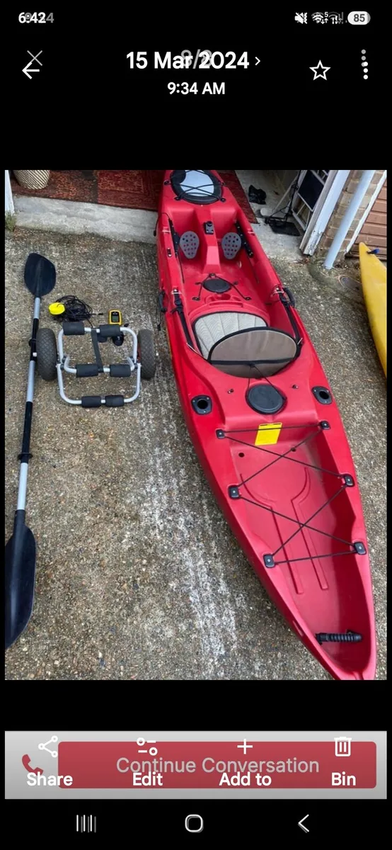 Sea fishing kayak - Image 1