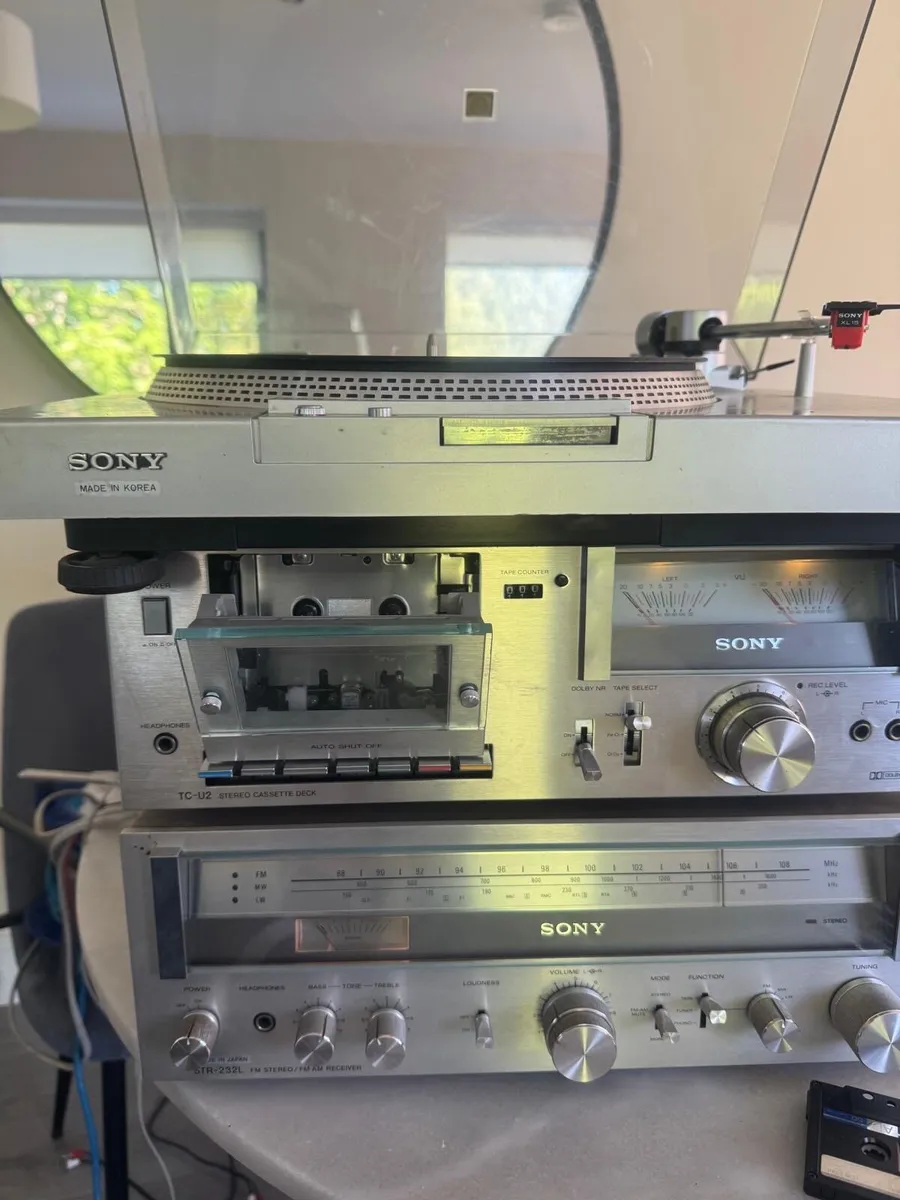 Sony Seperates + Speakers + Cabinet - Image 2