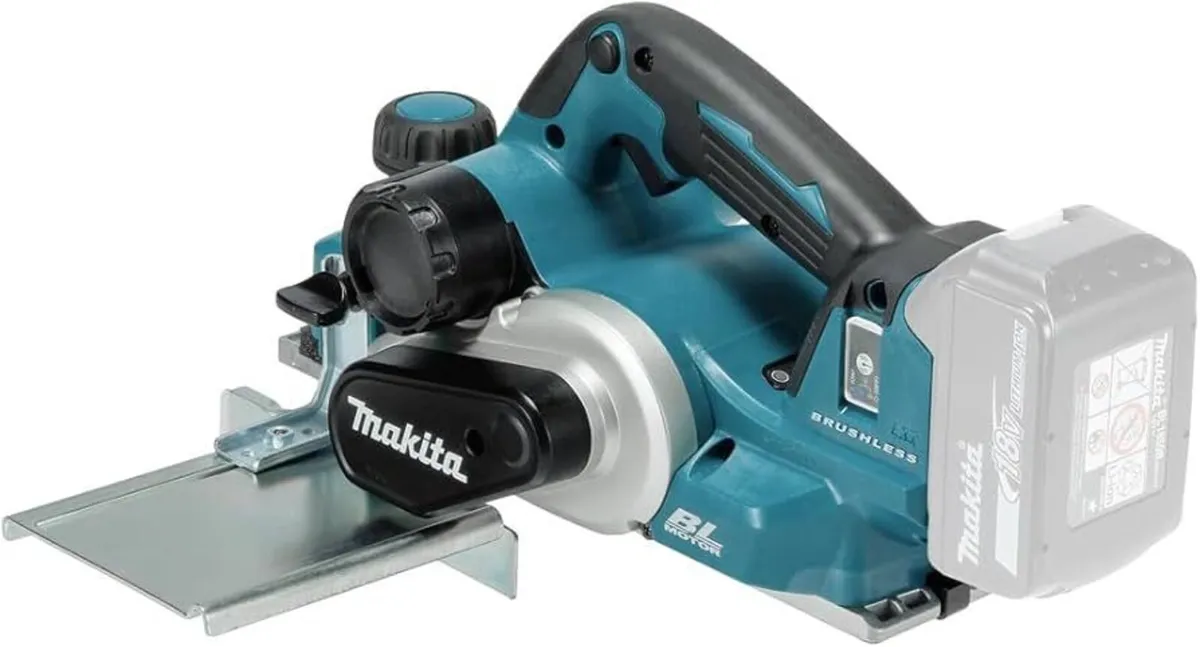 18V Makita Brushless Cordless Planer - Image 2