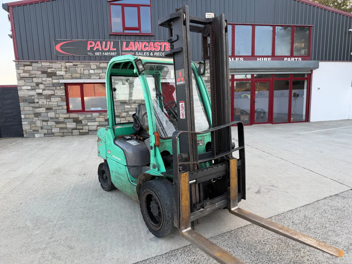Mitsubishi 3 ton forklift - Image 4