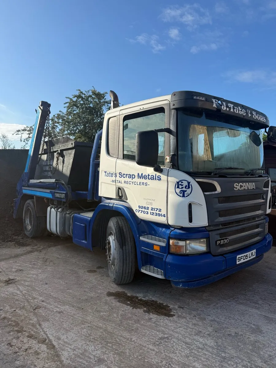 Scaina skip lorry - Image 1
