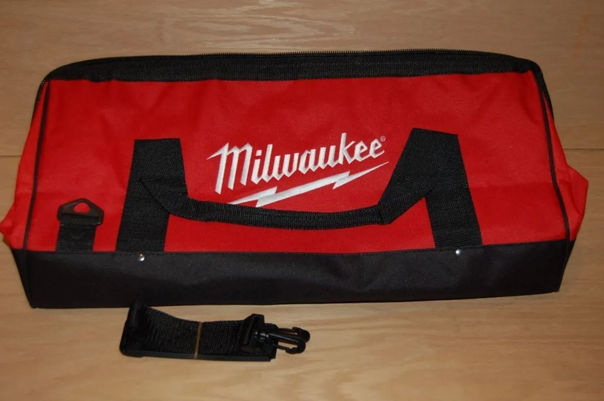 Large Milwaukee Canvas Tool Bag - Image 1