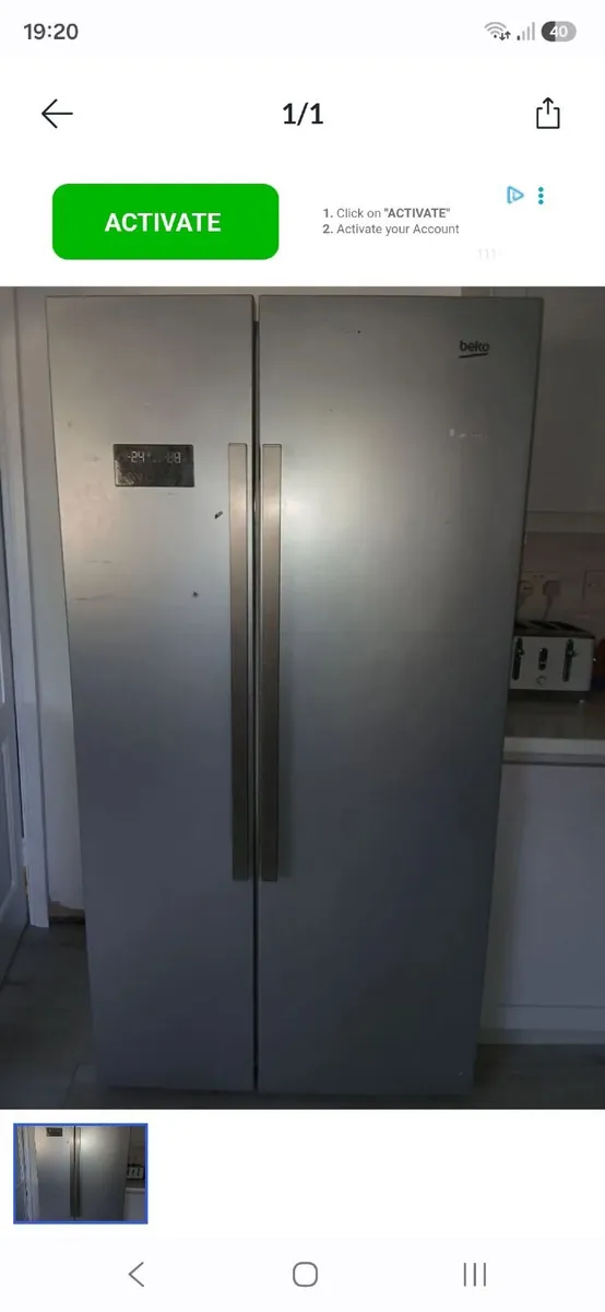 American fridge freezer - Image 1